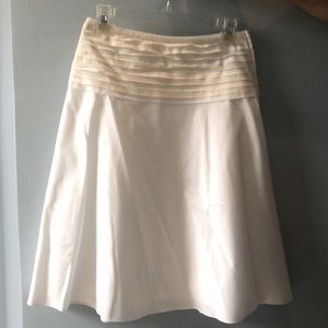 Elie Tahari White Skirt Size 2